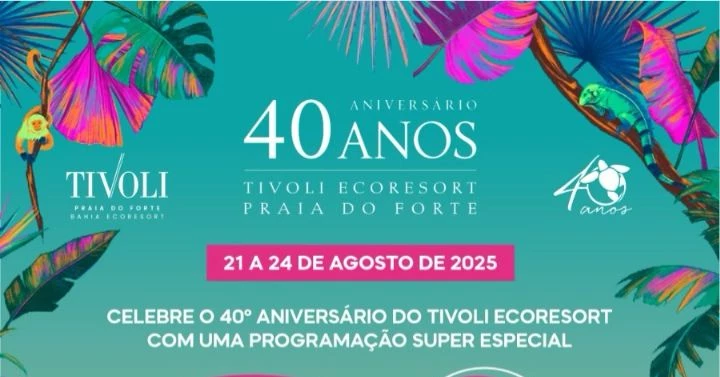 Aniversário de 40 Anos do Tivoli Ecoresort Praia do Forte com Tatau, Timbalada e Fafá de Belém